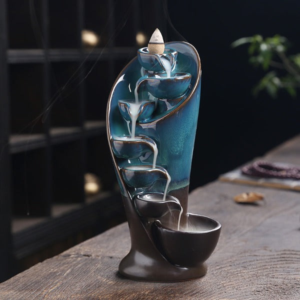 Natural Landscape Waterfall Incense Burner – Lucky Incense