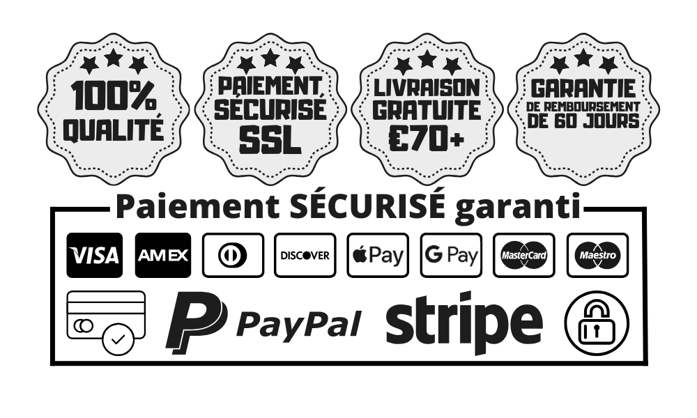 Paiement SÉCURISÉ garanti