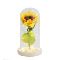 artificial flower lamp