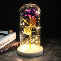 artificial flower lamp