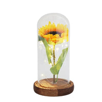 artificial flower with lights