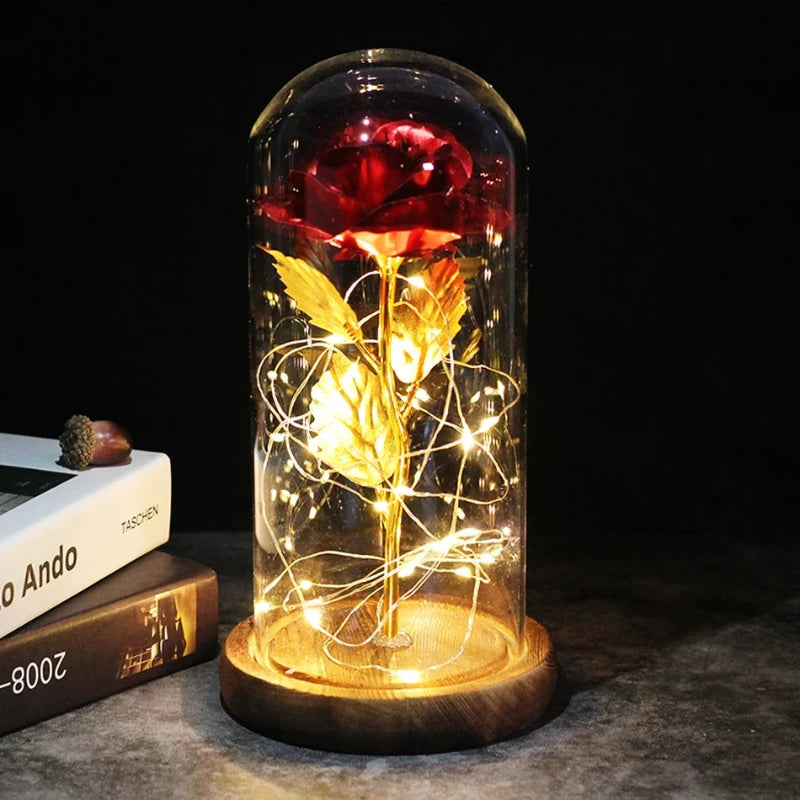 artificial flowers lamp