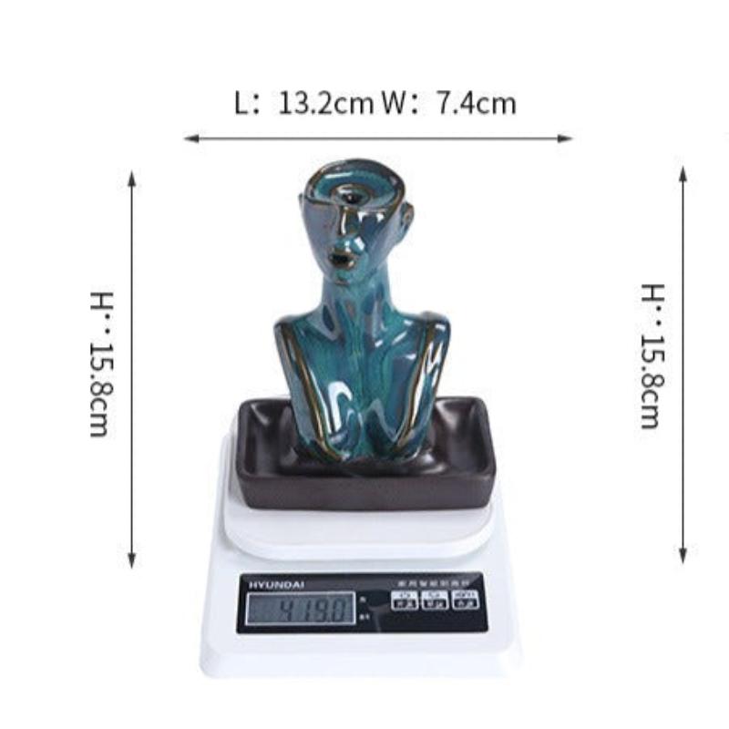 beauty incense burner statue