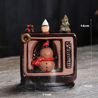 christmas incense burner