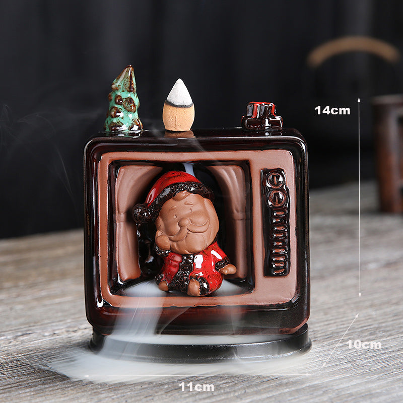 christmas incense burners