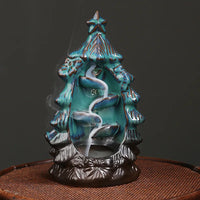 christmas tree incense burner