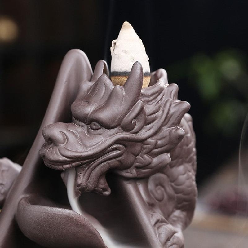 dragon incense burner