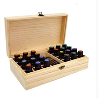 essential oil wooden box