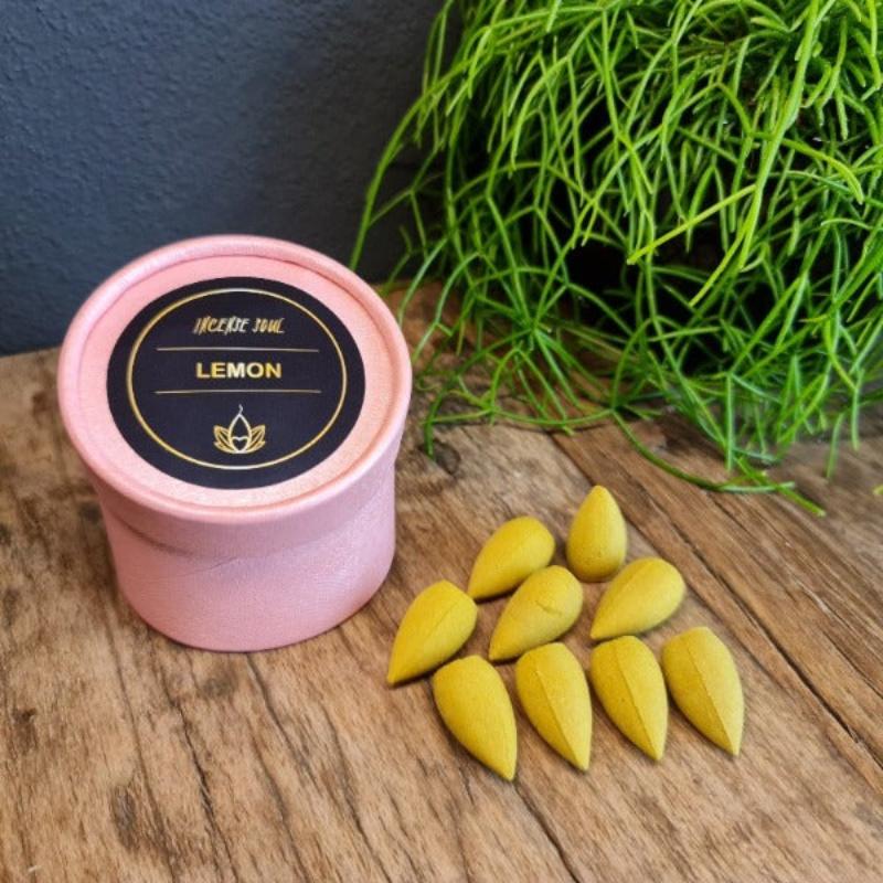 lemon incense cones