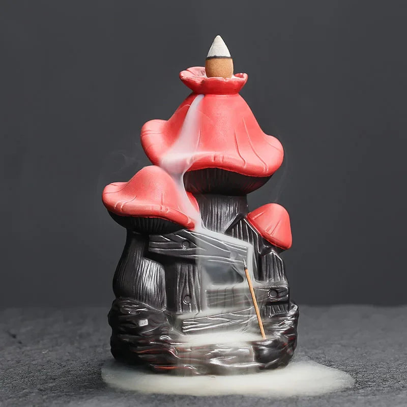 mushroom incense burner