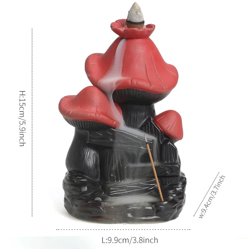 mushroom incense burner earthbound