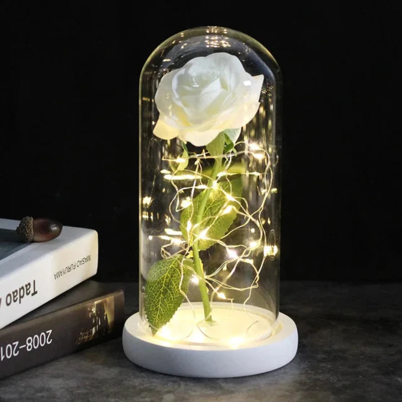 artificial glass flowers