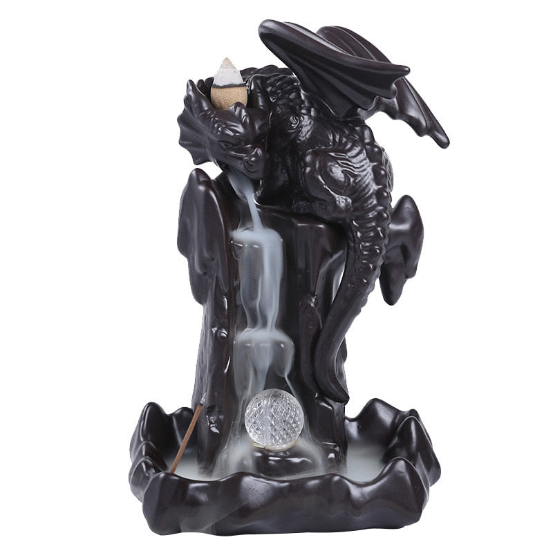 dragon incense burner