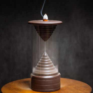 hourglass incense burner