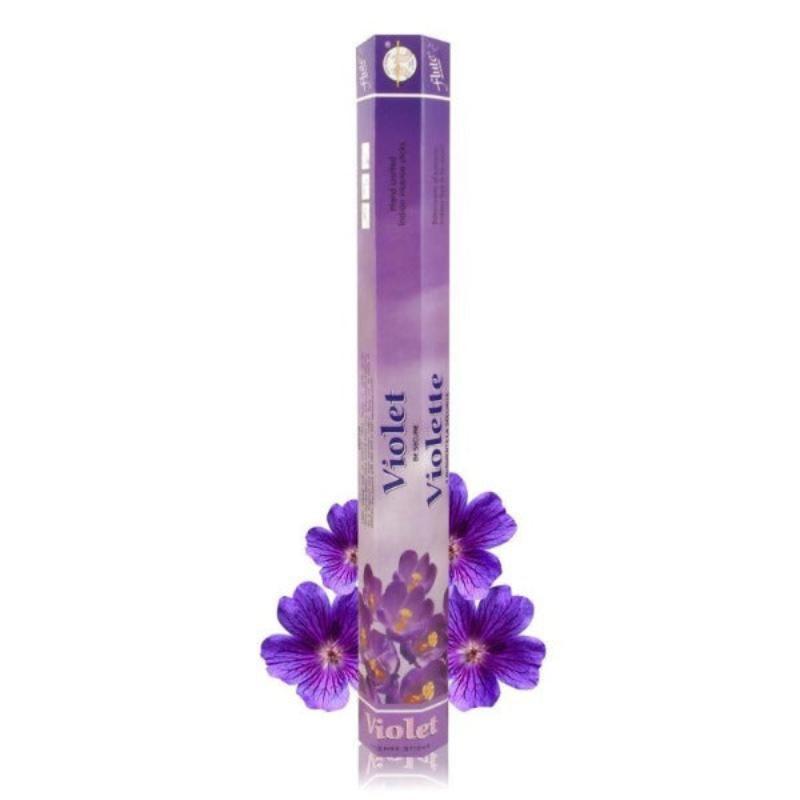 violet incense sticks